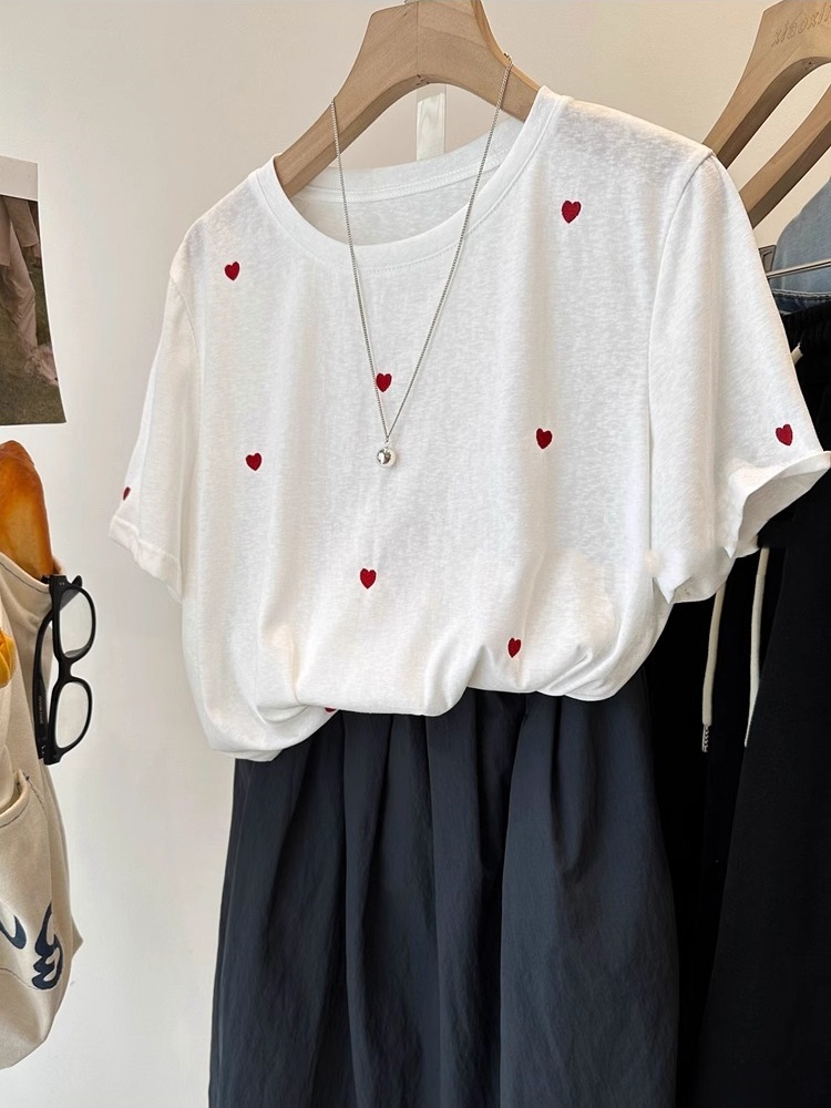 Plus Size 240 Pond Liefdesbord - Embroidery Cotton Shirt recensie en prijs