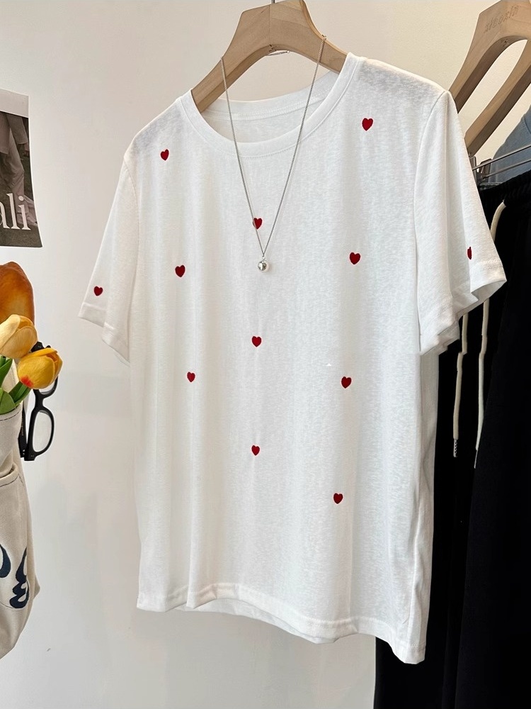 Plus Size 240 Pond Liefdesbord - Embroidery Cotton Shirt recensie en prijs