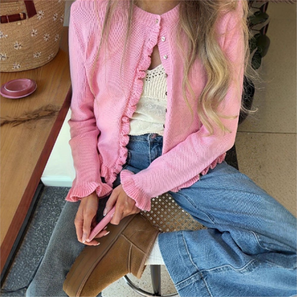 MsChuh Herfst Dameskleding Ves - Embroidery Online recensie en prijs