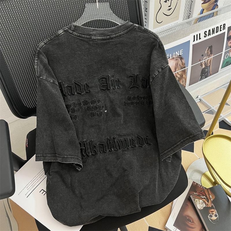 Vintage Art Classic Letter Bor - Embroidery Cotton Shirt recensie en prijs