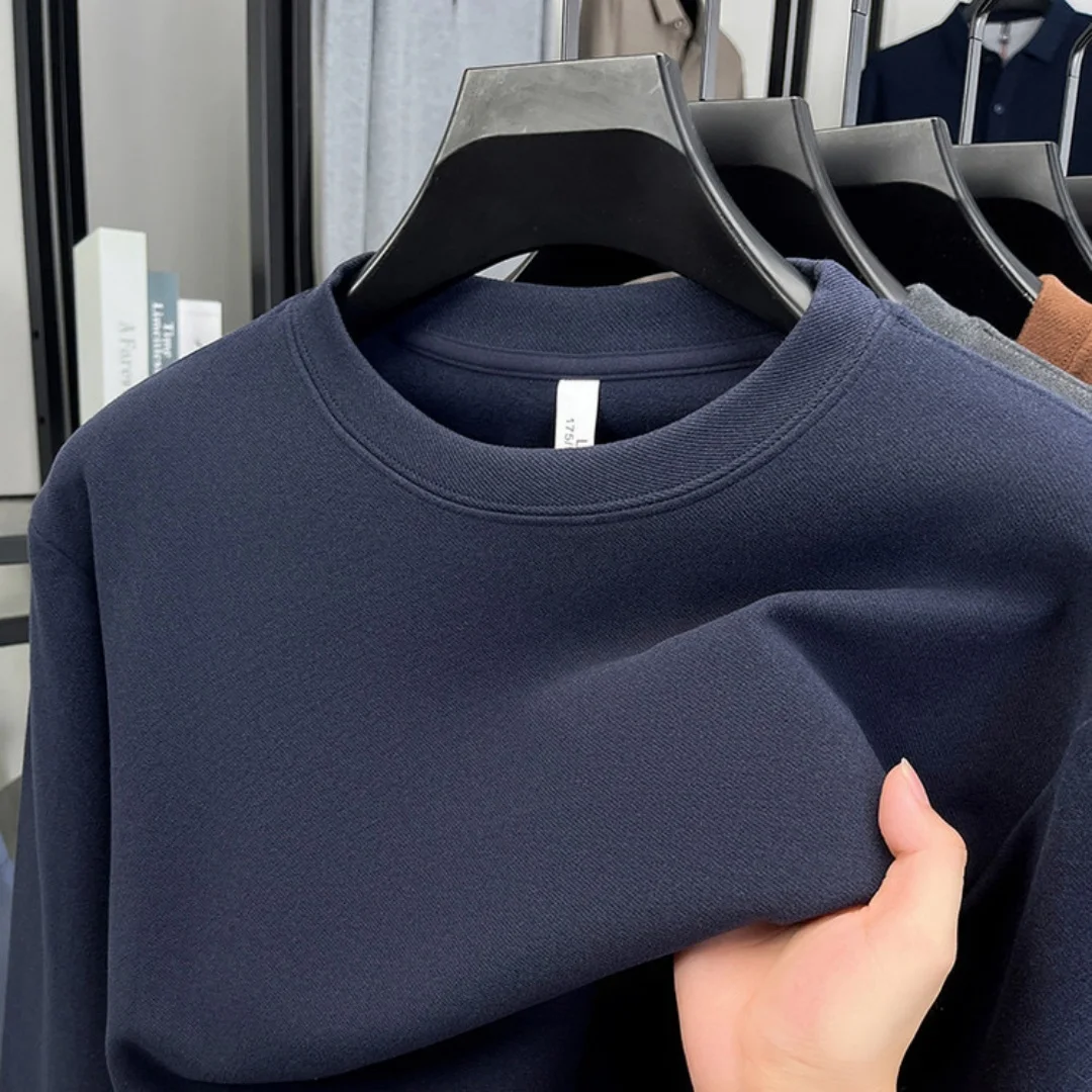 Zachte katoenen heren-T-shirt  - Embroidery Cotton Shirt recensie en prijs